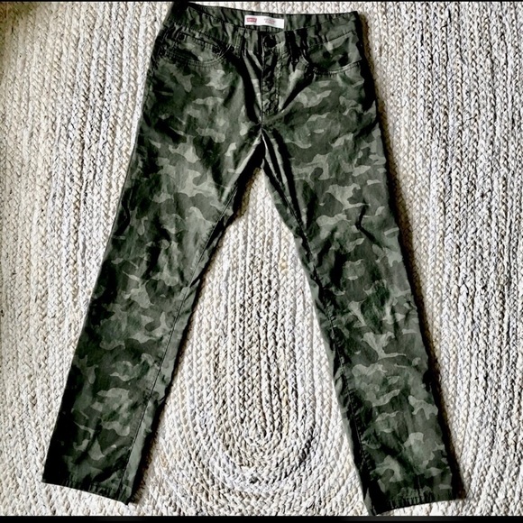 LEVI’S 511 Camo pants  Size W29 L29 Straight Leg Slim Fit  18R - Picture 9 of 9